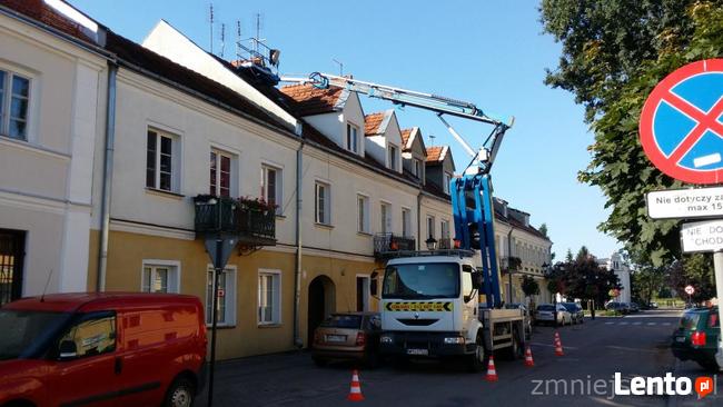 Podnośnik Koszowy Warszawa, Przasnysz, Gołymin, Winnica