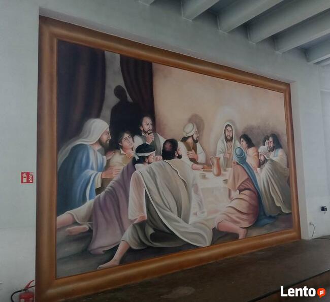 Malarstwo artystyczne, murale, obrazy na ścianie