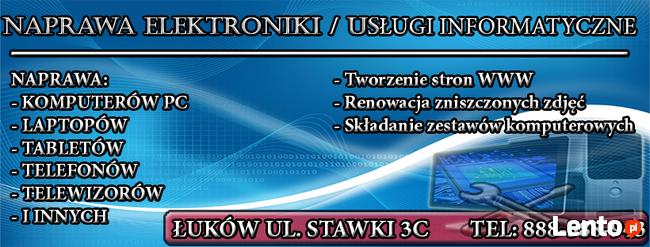 Serwis komputerowy PC KUS Łuków ul. Stawki 3c