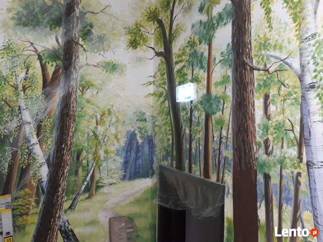 Malarstwo artystyczne, murale, obrazy na ścianie