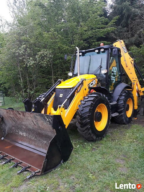 Jcb 4cx uslugi koparko ładowarka roboty ziemne