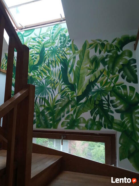 Malarstwo artystyczne, murale, obrazy na ścianie