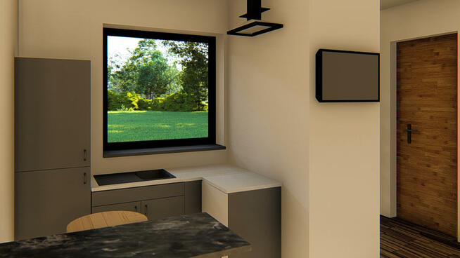 Projekt domu ZG2 - na zgłoszenie (bez pozwolenia)