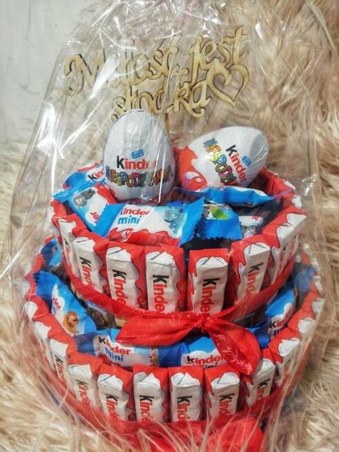 Tort KINDER prezent urodziny imieniny dzień ojca wesele