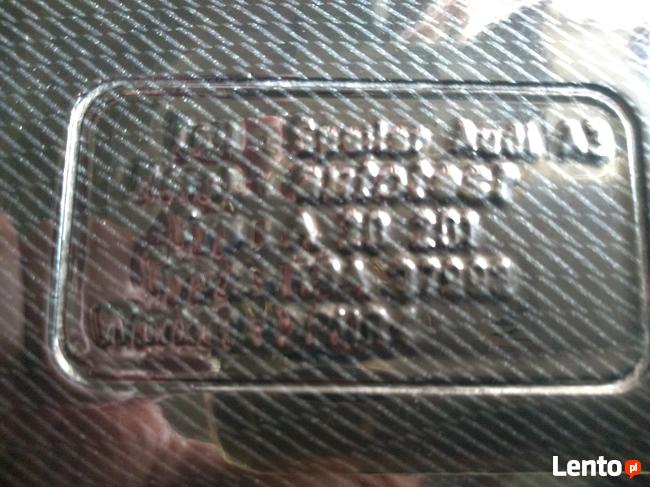 Spoiler Audi S3 100% Oryginał !!!