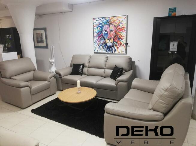 Elegancki komplet Malezja skóra naturalna