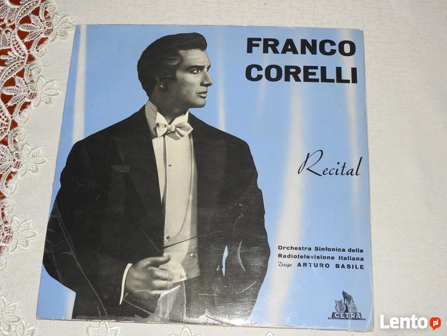 Franco CORELLI Recital - Włochy- Cetra LPC 55019
