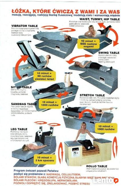 MASAŻ na łóżkach rekondycyjnych slender-life 80 min. 30 zł