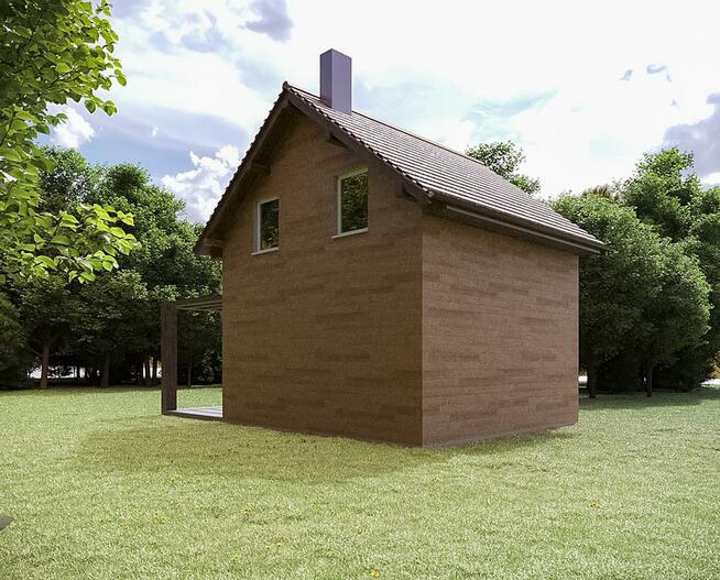 Projekt domu ZG9e - na zgłoszenie (bez pozwolenia)