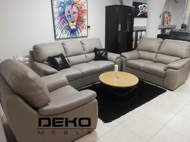 Elegancki komplet Malezja skóra naturalna