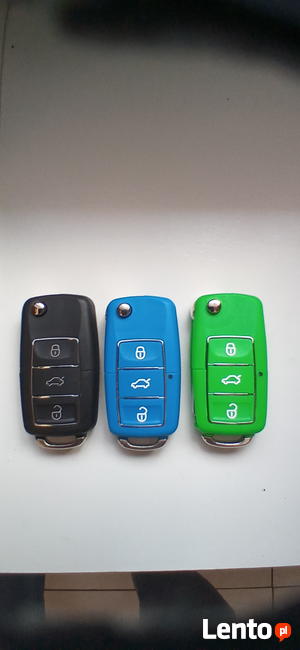 Obudowa kluczyka Vw, Seat, Audi, Skoda kilka kolorów