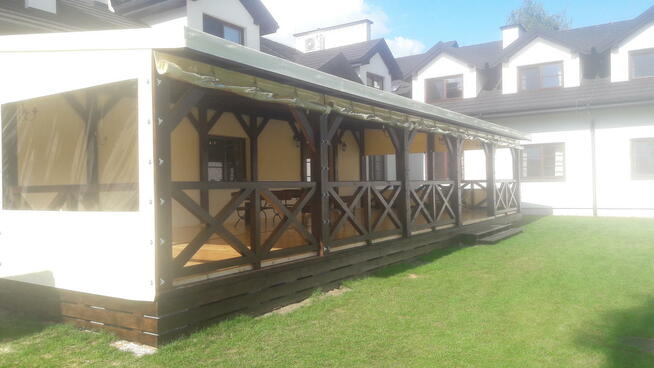 Plandeki producent Warszawa. Z folii przezroczystej na taras