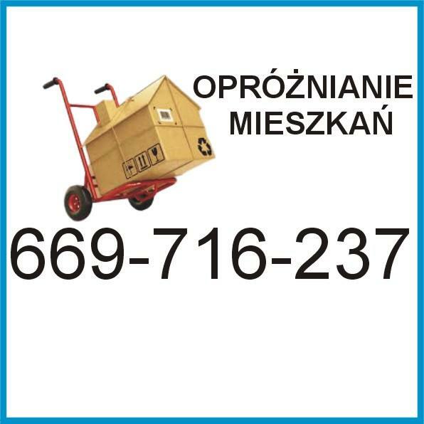 Opróżnianie mieszkań piwnic Warszawa Wywóz mebli