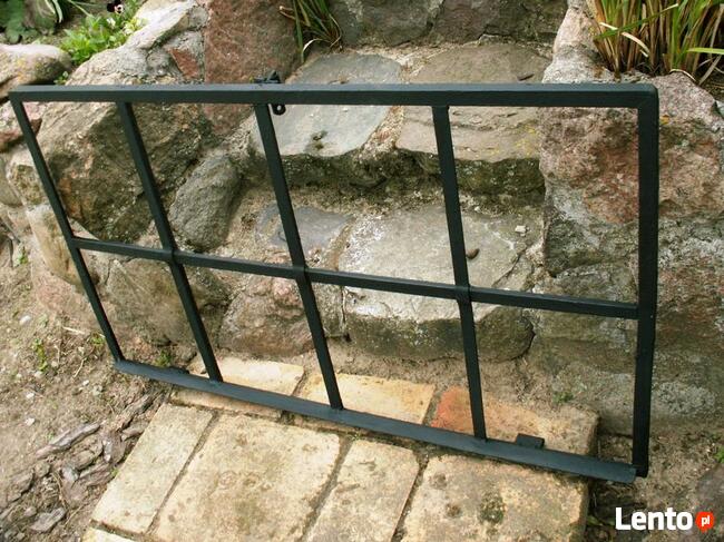 Stare okno metalowe altana grill wedzarnia lustro 66x100