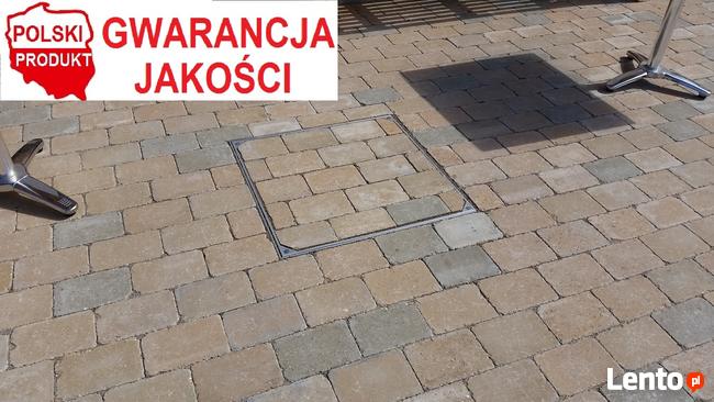 Wyłaz POSADZKOWY do zabudowy kostką , płytkami , betonem. PR