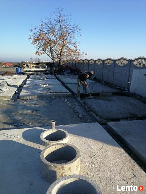 Zbiornik zbiorniki szamba szambo betonowe Szambud Skała