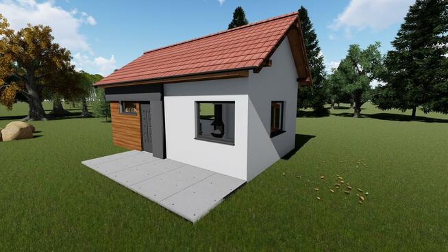 Projekt domu ZG36 - na zgłoszenie ( 5 m - ROD )