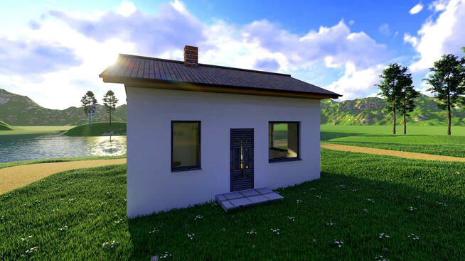 Projekt domu ZG47 - na zgłoszenie (5m - ROD)