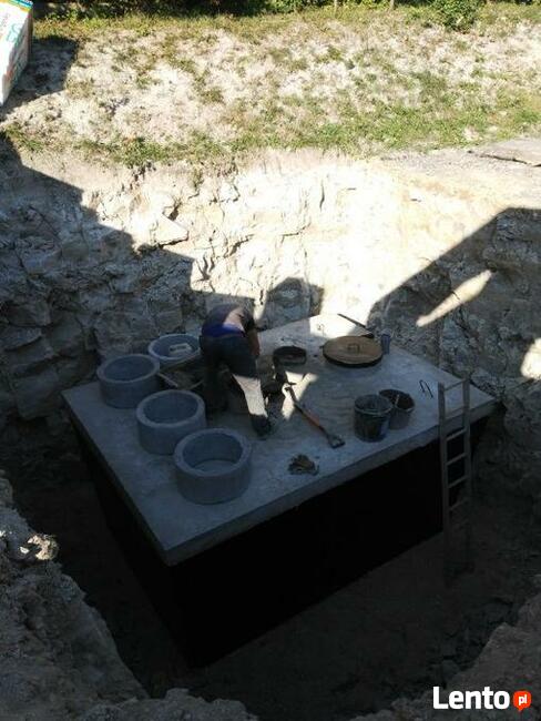 Zbiornik zbiorniki szamba szambo betonowe Szambud Skała