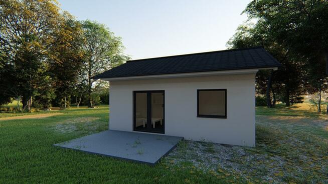 Projekt domu ZG15 - na zgłoszenie (bez pozwolenia)