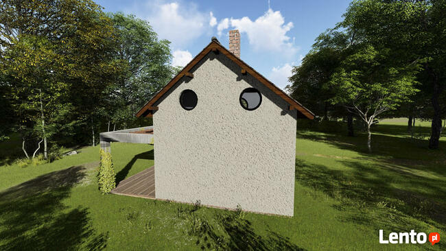 Projekt domu ZG9k - na zgłoszenie (bez pozwolenia)