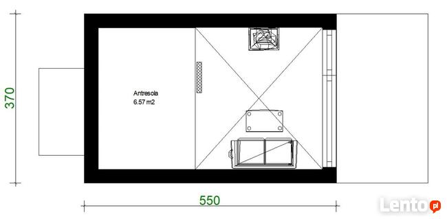 Projekt domu ZG13 - na zgłoszenie (bez pozwolenia)