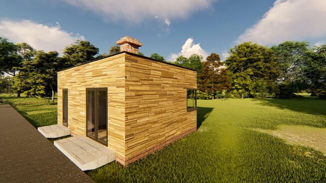 Projekt kiosku ZG26 - na zgłoszenie (bez pozwolenia)