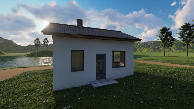 Projekt domu ZG47 - na zgłoszenie (5m - ROD)