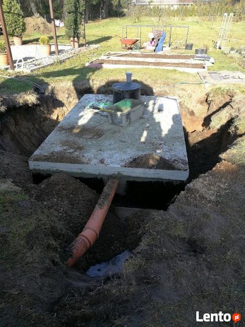 Zbiornik zbiorniki szamba szambo betonowe Szambud Skała