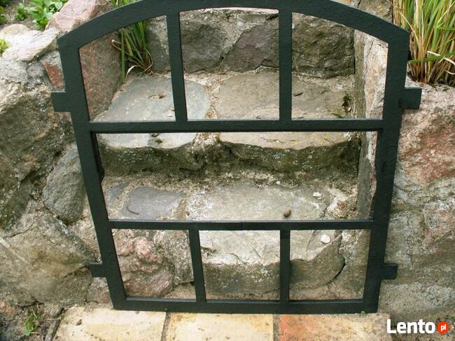 Stare okno, lustro dekoracja wnętrz, altana aranżacja 62x73