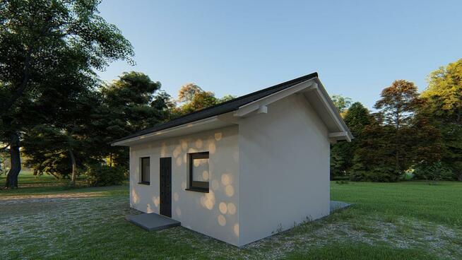 Projekt domu ZG15 - na zgłoszenie (bez pozwolenia)