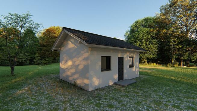 Projekt domu ZG15 - na zgłoszenie (bez pozwolenia)