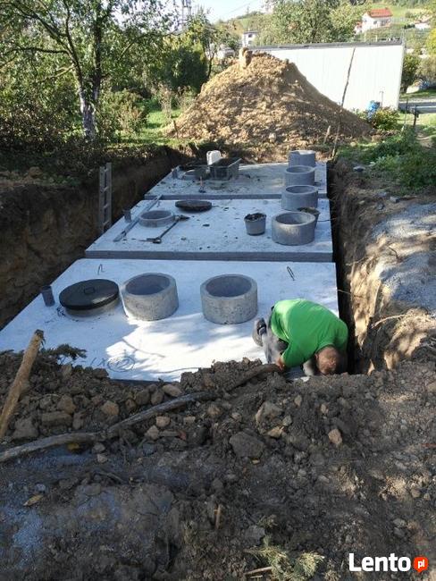 Zbiornik zbiorniki szamba szambo betonowe Szambud Skała