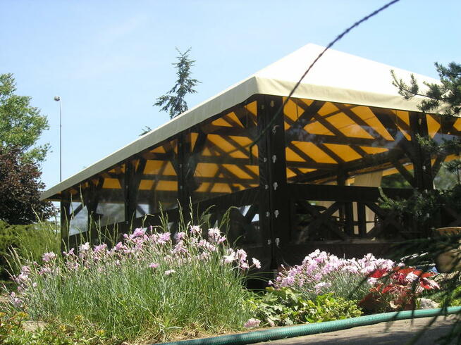 Zadaszenie na taras altanę Warszawa, plandeka kotara roleta