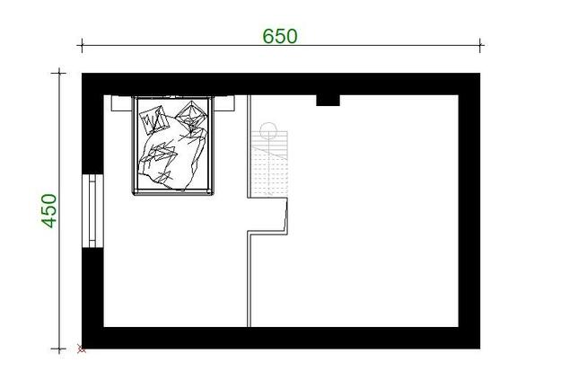 Projekt domu ZG34 - na zgłoszenie (bez pozwolenia)