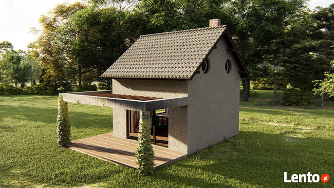 Projekt domu ZG9k - na zgłoszenie (bez pozwolenia)