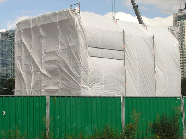 Zadaszenie na taras altanę Warszawa, plandeka kotara roleta