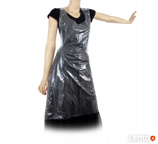 FARTUCH FOLIOWY OCHRONNY JEDNORAZOWY 50szt