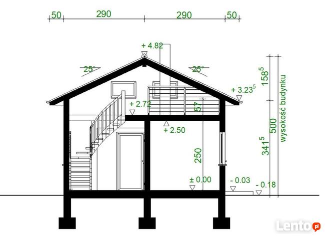 Projekt domu ZG112 - na zgłoszenie z antresolą