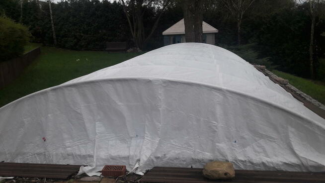 Plandeka na dach, zamówienie producent plandek Warszawa, kot