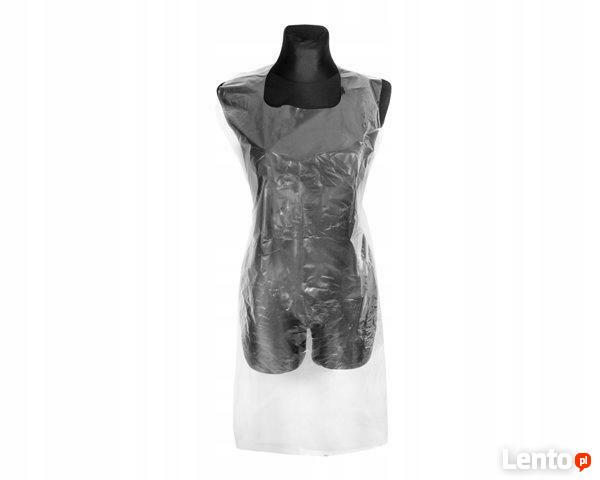 FARTUCH FOLIOWY OCHRONNY JEDNORAZOWY 50szt