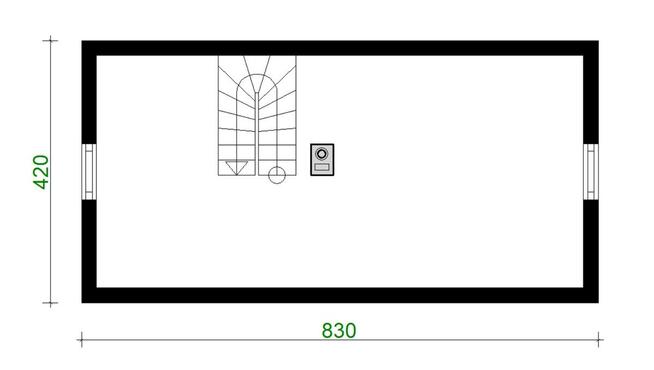 Projekt domu ZG114 - na zgłoszenie z poddaszem