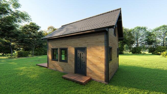 Projekt domu ZG113a - na zgłoszenie z poddaszem