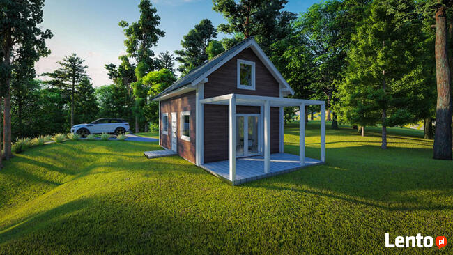 Projekt domu ZG49 - na zgłoszenie (bez pozwolenia)