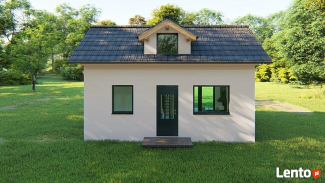 Projekt domu ZG51 - na zgłoszenie (5m na ROD)