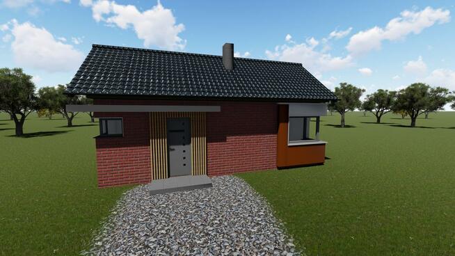 Projekt domu ZG75 - na zgłoszenie (5m na ROD)