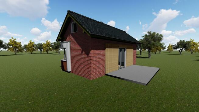 Projekt domu ZG75 - na zgłoszenie (5m na ROD)