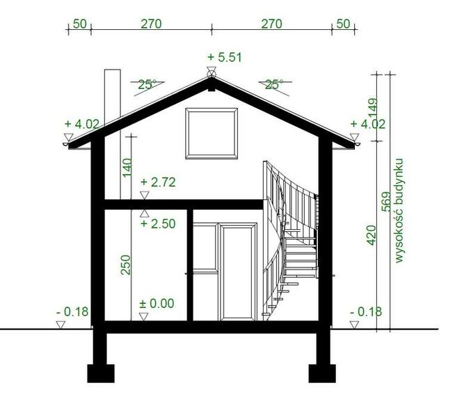 Projekt domu ZG103 - na zgłoszenie z poddaszem