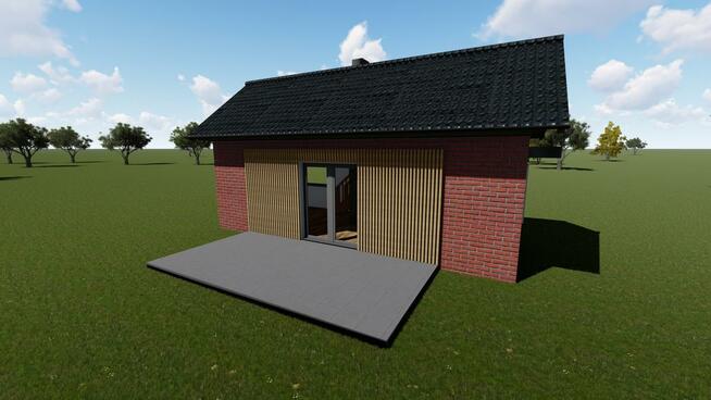 Projekt domu ZG75 - na zgłoszenie (5m na ROD)