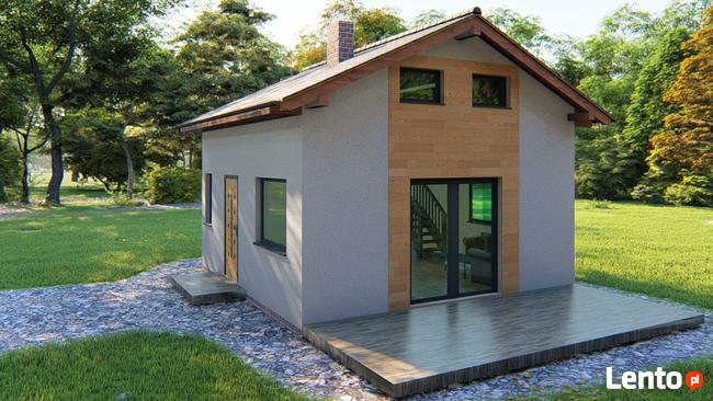 Projekt domu ZG112 - na zgłoszenie z antresolą